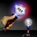 Red, White & Blue Light-Up Spinner Wand